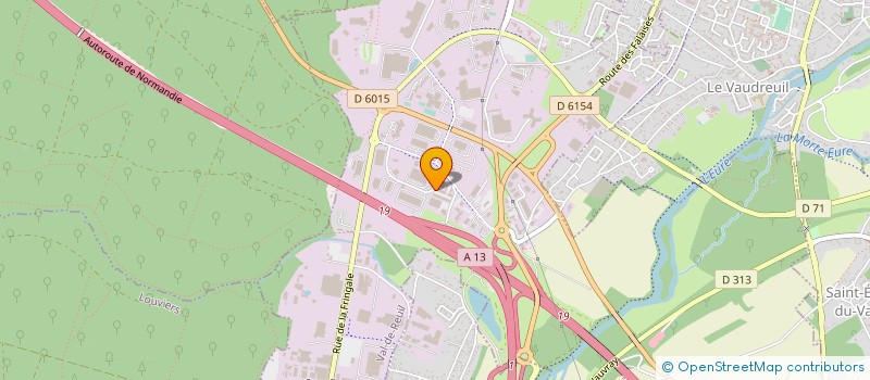 localisation de l'entreprise PROLIGNES  ALIZAY