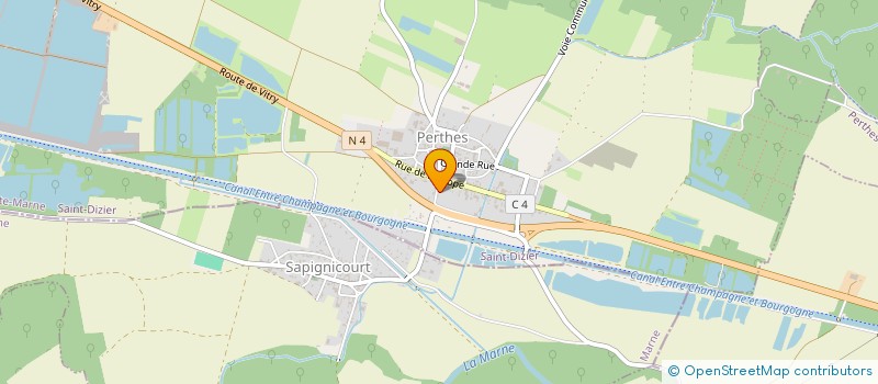 localisation de l'entreprise PROLINE à PERTHES