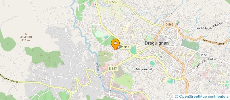 localisation de l'entreprise PROLINE  DRAGUIGNAN