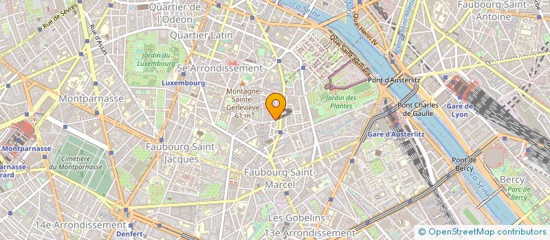 localisation de l'entreprise PROLINEA à PARIS