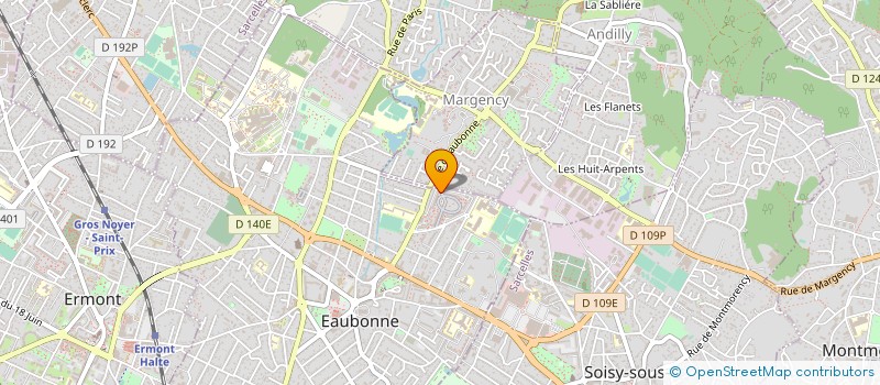 localisation de l'entreprise PROLISSEC à EAUBONNE