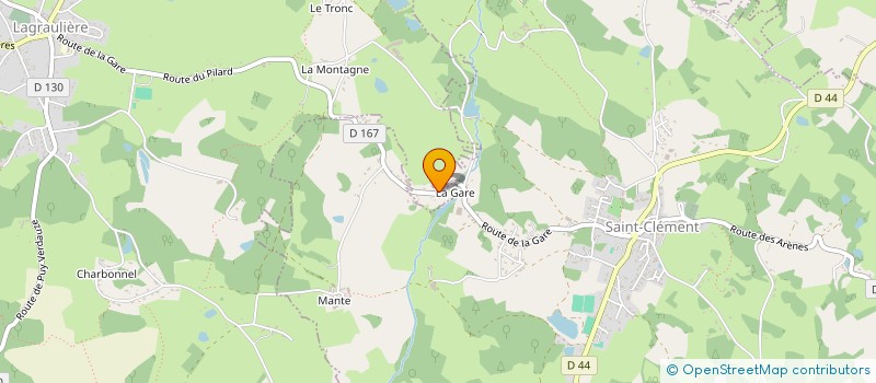 localisation de l'entreprise PROLIVEIRA à LAGRAULIERE