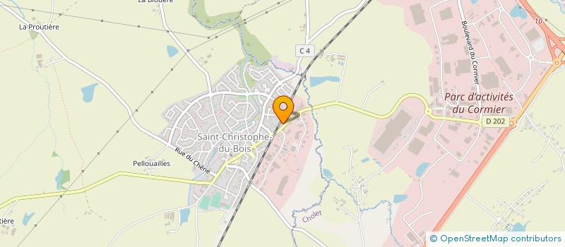 localisation de l'entreprise PROLOC à SEVREMOINE
