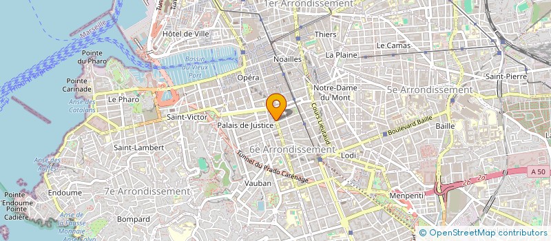 localisation de l'entreprise PROLOC à MARSEILLE