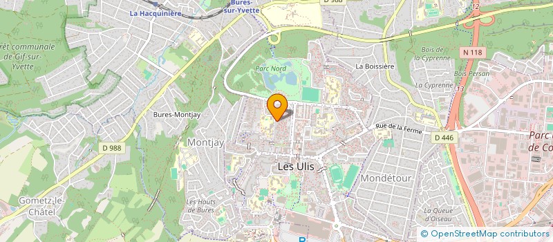 localisation de l'entreprise PROLOC à LES ULIS