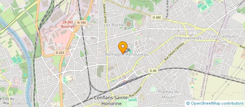 localisation de l'entreprise PROLOC  CONFLANS-SAINTE-HONORINE