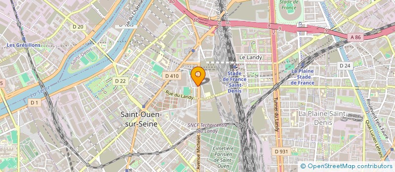 localisation de l'entreprise PROLOCAL à SAINT-DENIS