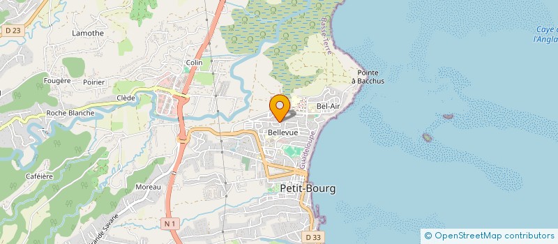 localisation de l'entreprise PROLOG ANTILLLES à PETIT-BOURG
