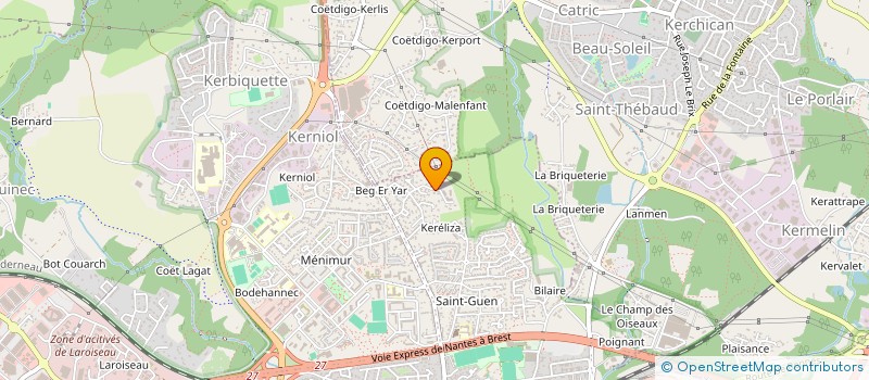 localisation de l'entreprise PROLOGIC à VANNES