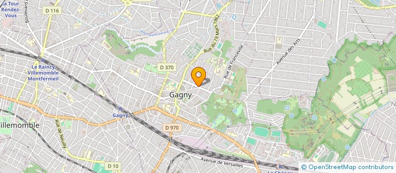 localisation de l'entreprise PROLOGIS TRANSPORT  GAGNY