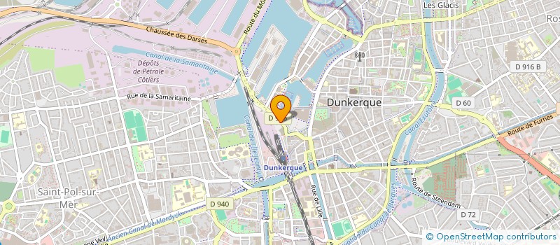 localisation de l'entreprise PROLOGIUM TECHNOLOGY DUNKERQUE  DUNKERQUE