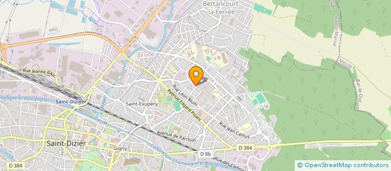 localisation de l'entreprise PROLOGS-CONSULTANTS à SAINT-DIZIER