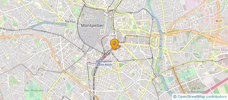 localisation de l'entreprise PROLOGUE à MONTPELLIER