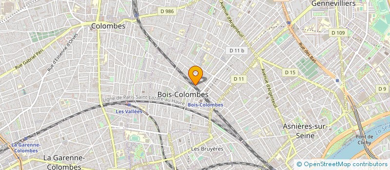 localisation de l'entreprise PROLOGUE CONSEIL à BOIS-COLOMBES