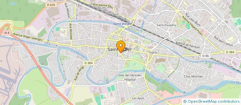 localisation de l'entreprise PROLOOK à SAINT-DIZIER