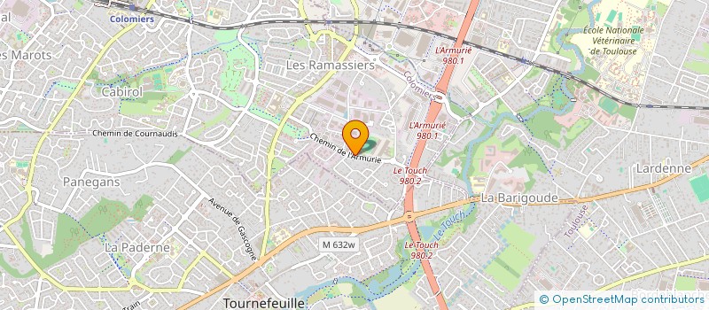 localisation de l'entreprise PROLOTIS à COLOMIERS