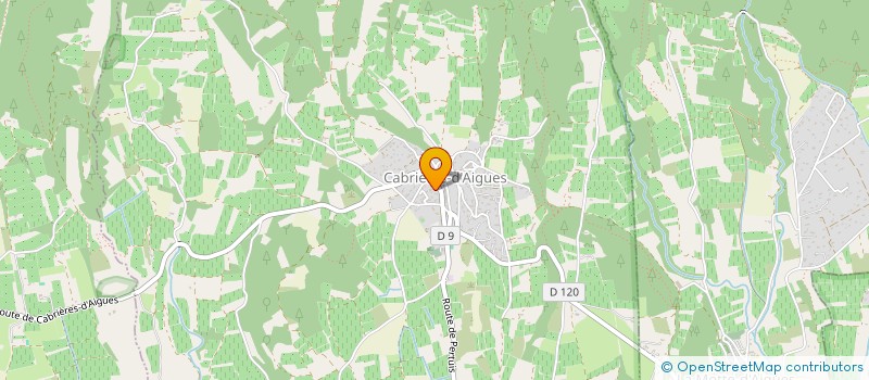 localisation de l'entreprise PROLU-FONCIER  CABRIERES-D'AIGUES