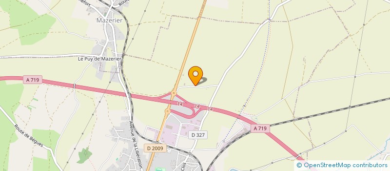 localisation de l'entreprise PROLUM CENTRE AUVERGNE à GANNAT