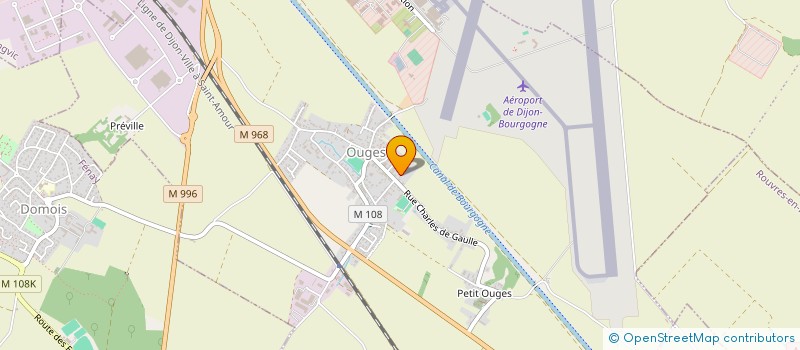 localisation de l'entreprise PROM'ATHLE  OUGES