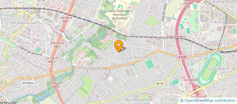localisation de l'entreprise PROM-ENERGIE à TOULOUSE