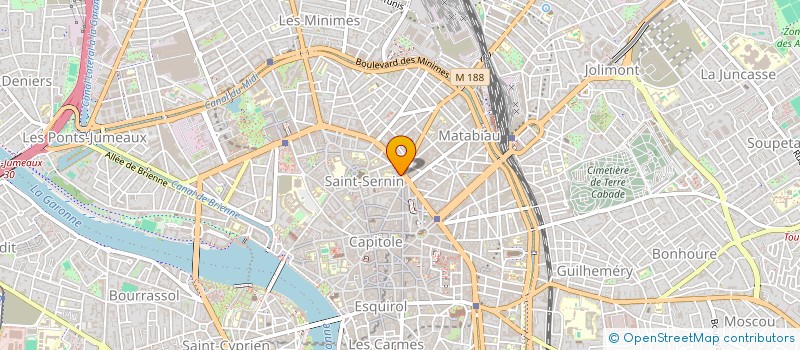 localisation de l'entreprise PROM'EUROPE à TOULOUSE