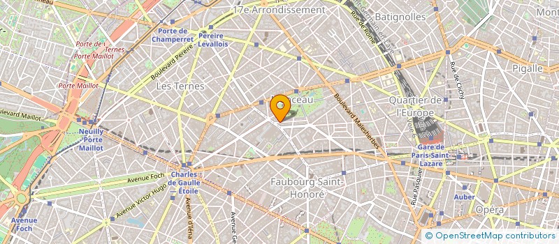 localisation de l'entreprise PROM FINANCE à PARIS