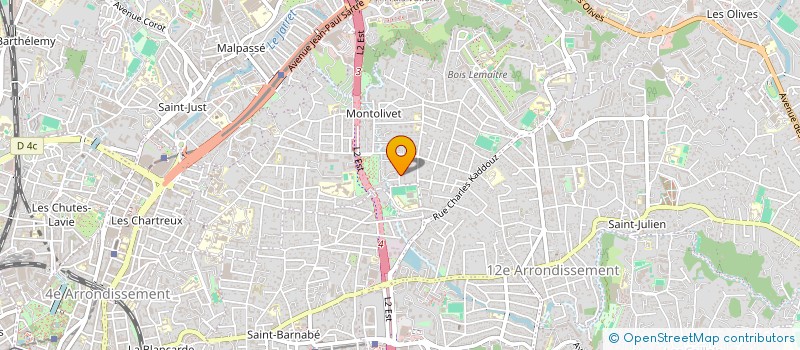 localisation de l'entreprise PROMABAT à MARSEILLE
