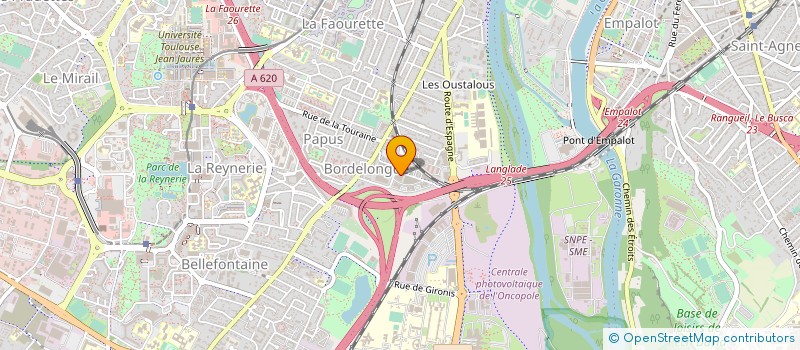 localisation de l'entreprise PROMADENT à TOULOUSE