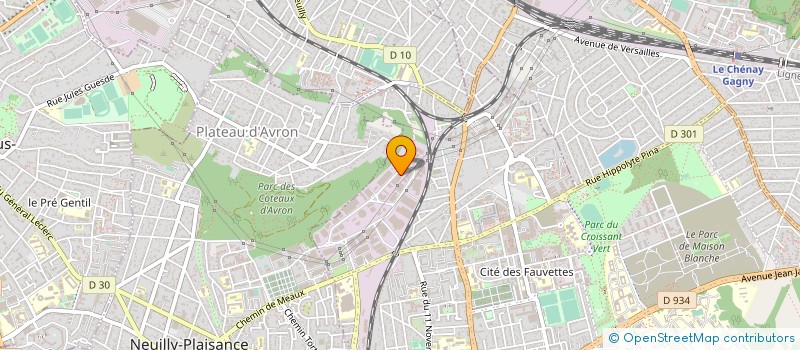 localisation de l'entreprise PROMADOME à NEUILLY-SUR-MARNE