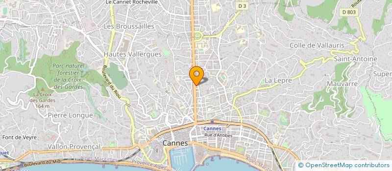 localisation de l'entreprise PROMAG  CANNES