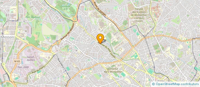 localisation de l'entreprise PROMAG2 à MONTPELLIER