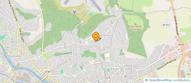 localisation de l'entreprise PROMAGORA  DOMMARTEMONT