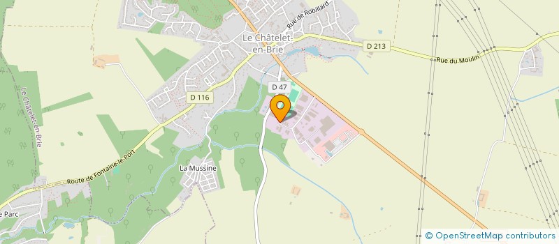 localisation de l'entreprise PROMAIGA à LE CHATELET-EN-BRIE