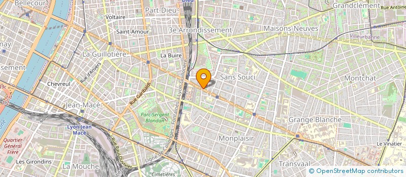 localisation de l'entreprise PROMANTIS CONSEIL  LYON