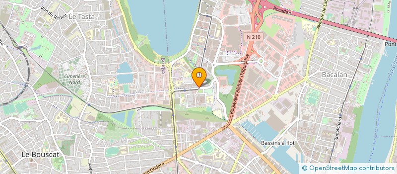 localisation de l'entreprise PROMANTRANS INTERNATIONAL à BORDEAUX