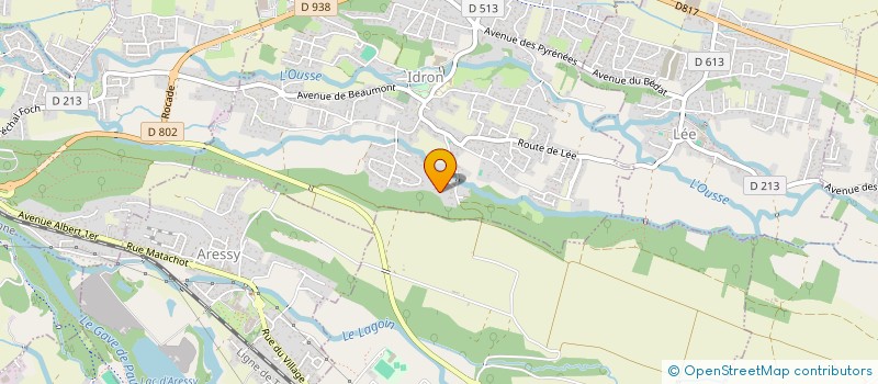 localisation de l'entreprise PROMANTYS à BIZANOS