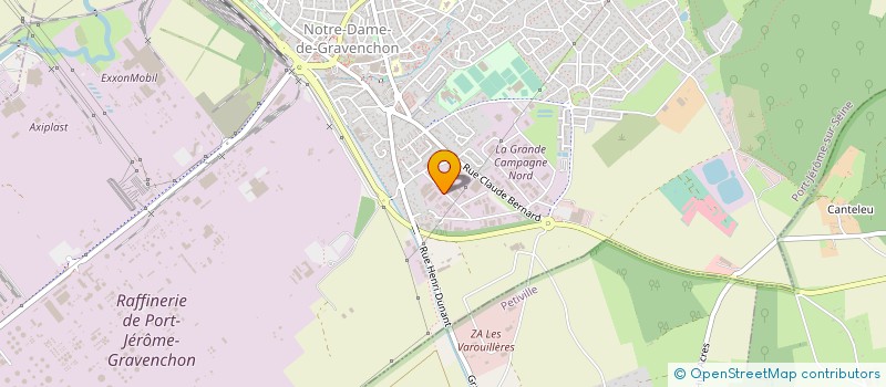 localisation de l'entreprise PROMAR INDUSTRIE  PORT-JEROME-SUR-SEINE