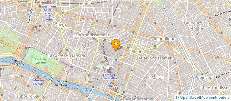localisation de l'entreprise PROMARBRE à PARIS