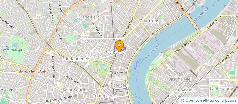 localisation de l'entreprise PROMARC  BORDEAUX