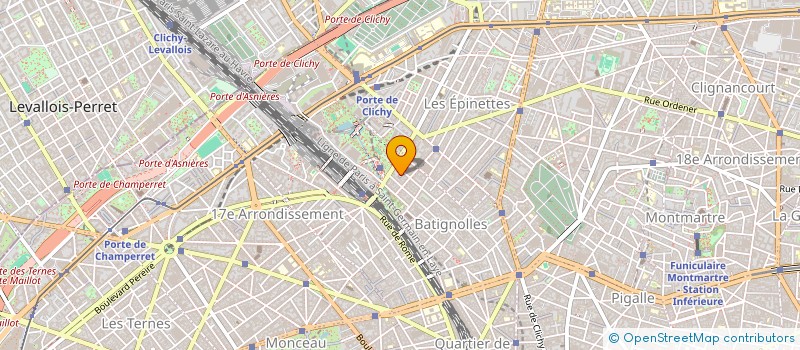 localisation de l'entreprise PROMARPAJON  PARIS