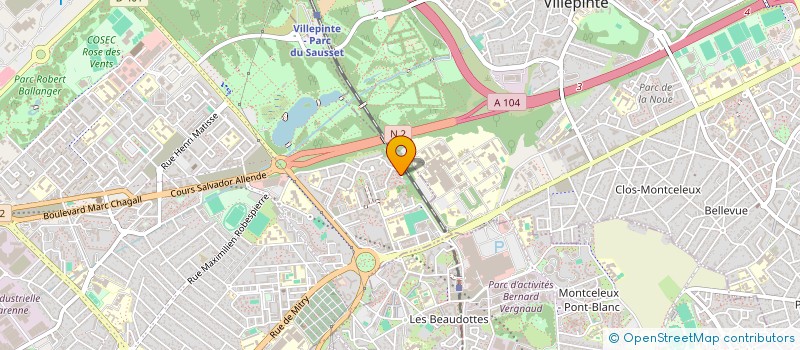 localisation de l'entreprise PROMASTER à AULNAY-SOUS-BOIS