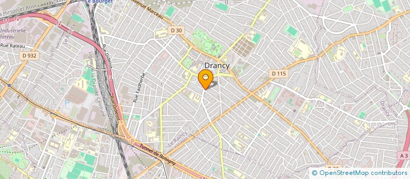 localisation de l'entreprise PROMAT à DRANCY