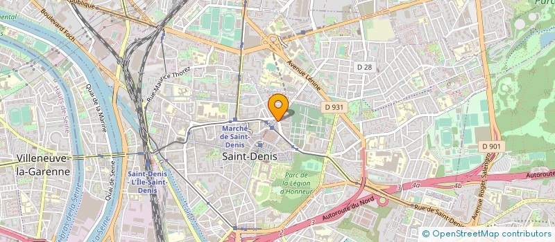 localisation de l'entreprise PROMAT DISCOUNT à SAINT-DENIS