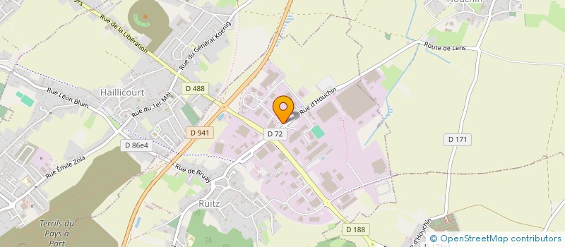 localisation de l'entreprise PROMATEC NORD à RUITZ