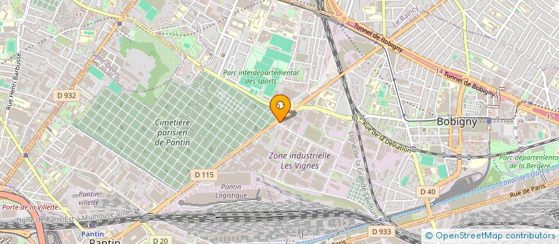 localisation de l'entreprise PROMATERIEL à BOBIGNY