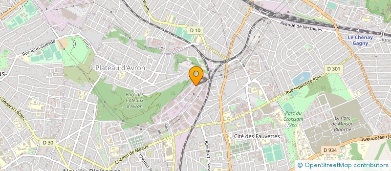 localisation de l'entreprise PROMATTEX à NEUILLY-SUR-MARNE