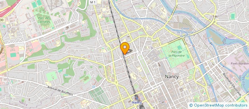 localisation de l'entreprise PROMATYS  NANCY