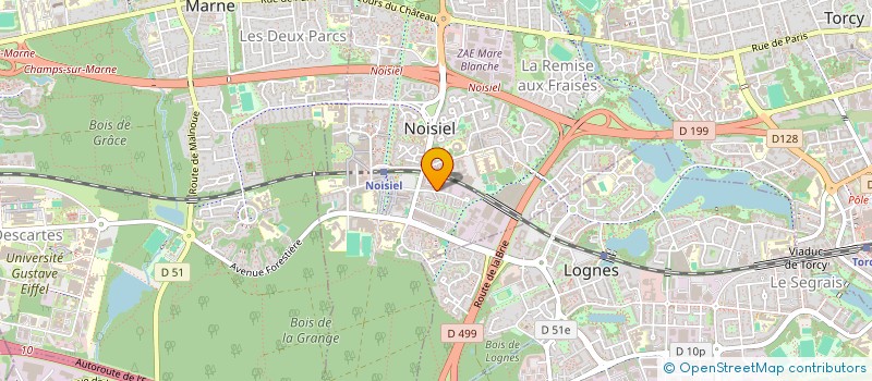 localisation de l'entreprise PROMAUTO à NOISIEL