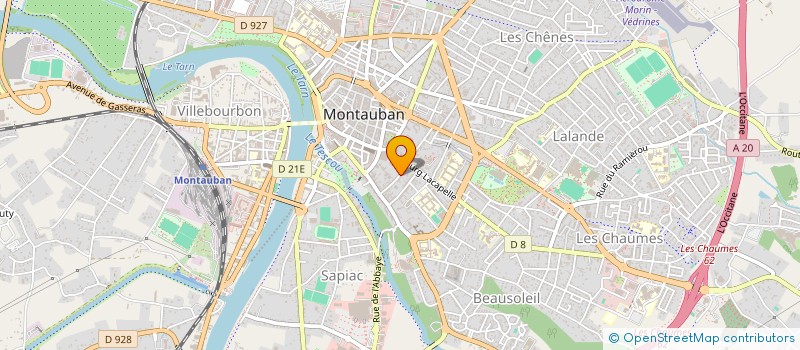 localisation de l'entreprise PROMAVIE  MONTAUBAN