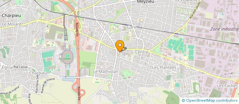 localisation de l'entreprise PROMBOOK  MEYZIEU